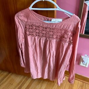 Lace Detail Blouse